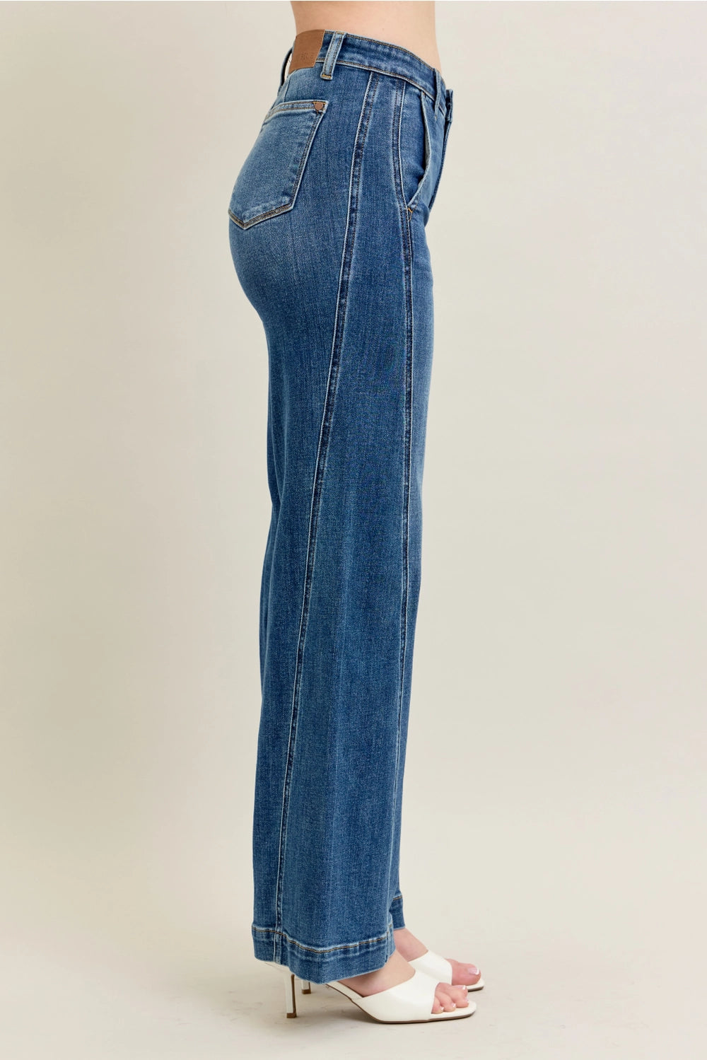 Judy Blue High Waisted Trouser Wide Leg