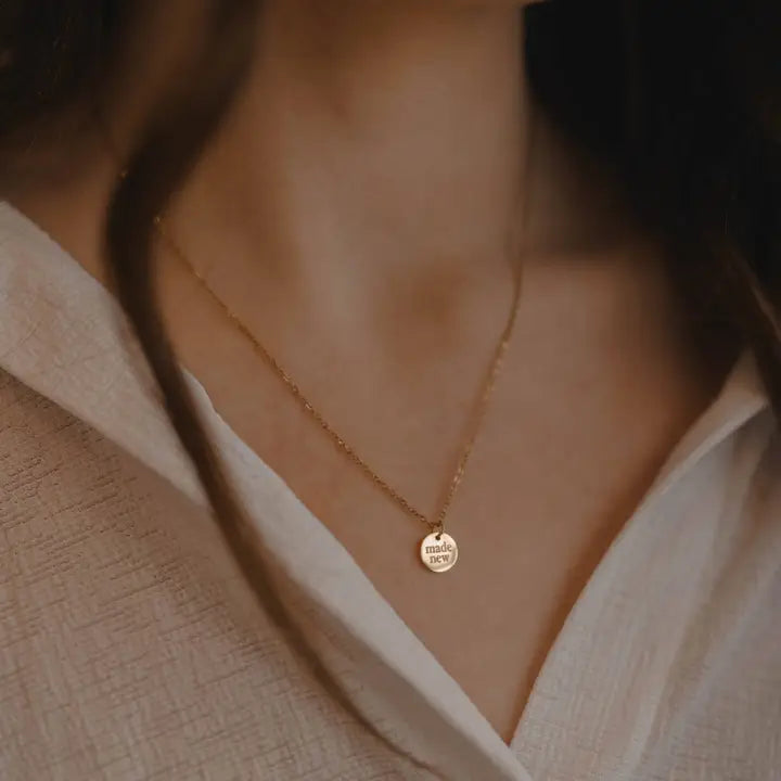 Made New Disc Necklace | Christian Jewelry