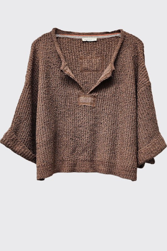 Easy Street Sweater Brown