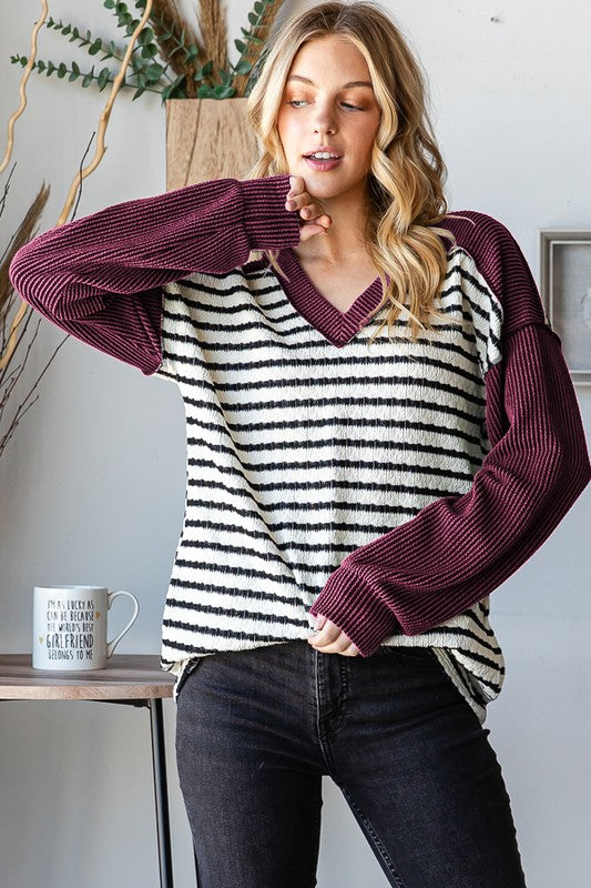 Wine About It Stripped Top