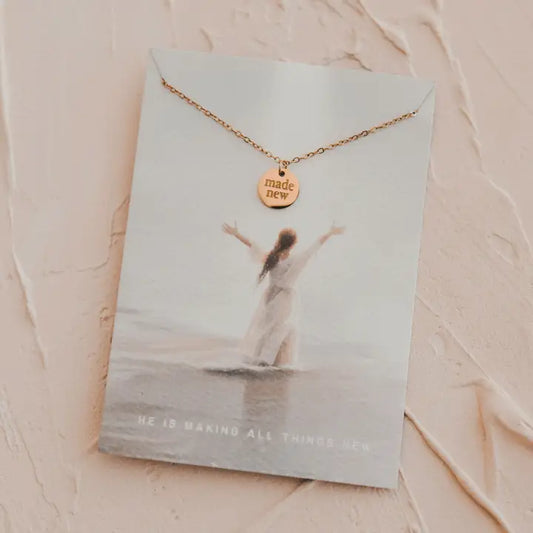 Made New Disc Necklace | Christian Jewelry