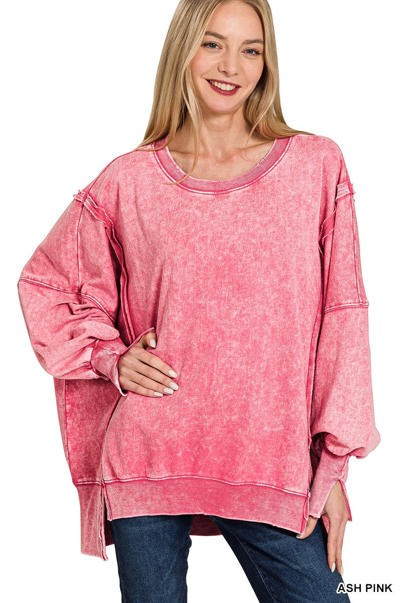 Soft Serinity Pullover Ash Pink