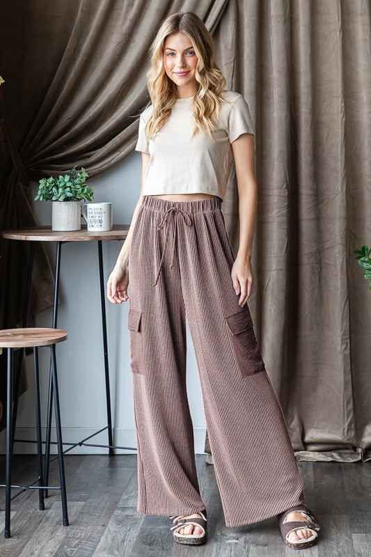 Coco Ribbed Urban Style Pants