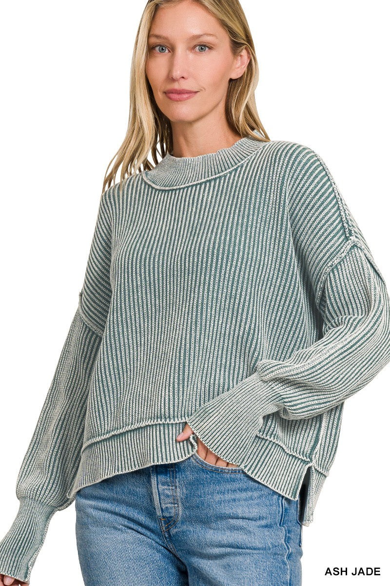 Raw Intentions Sweater Ash Jade