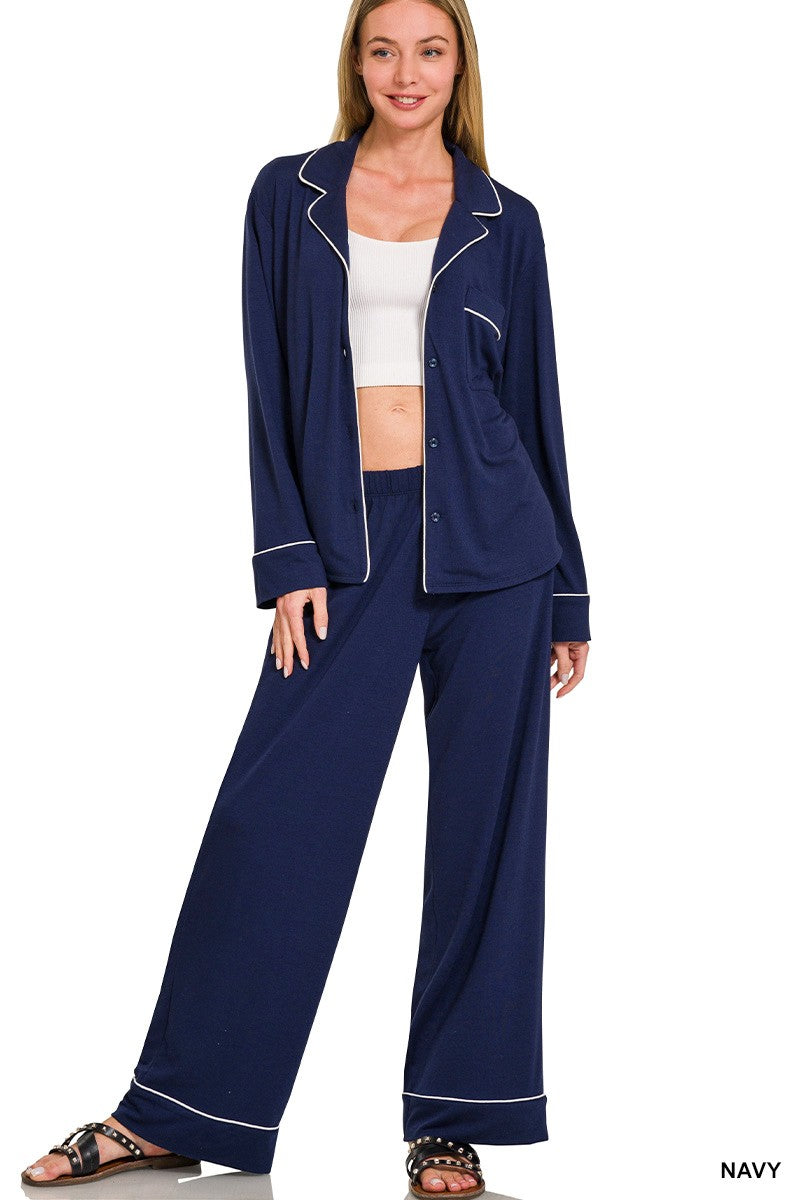 Comfort Pajamas Navy