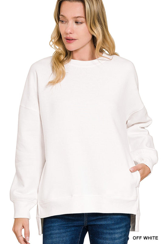 Classic Everyday Sweatshirt Off White