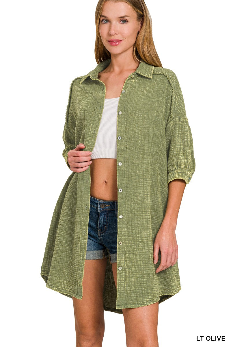 Hello Harvest Shirt Dress
