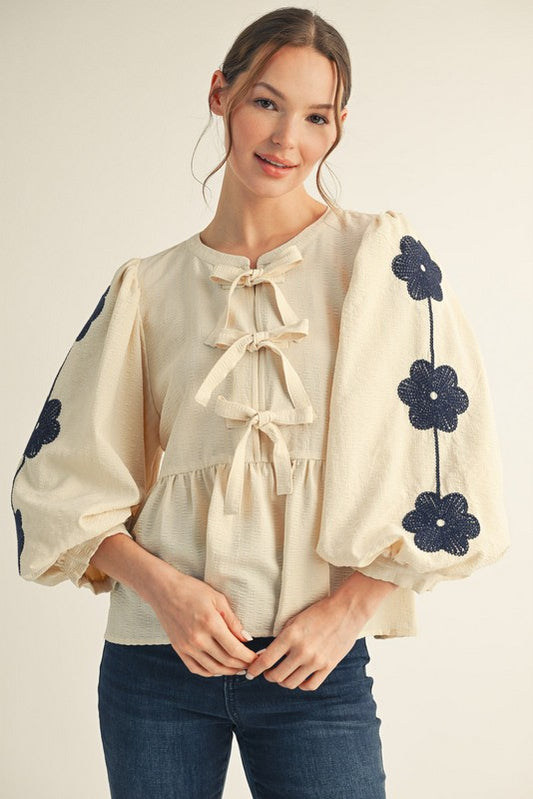 Midnight Garden Top
