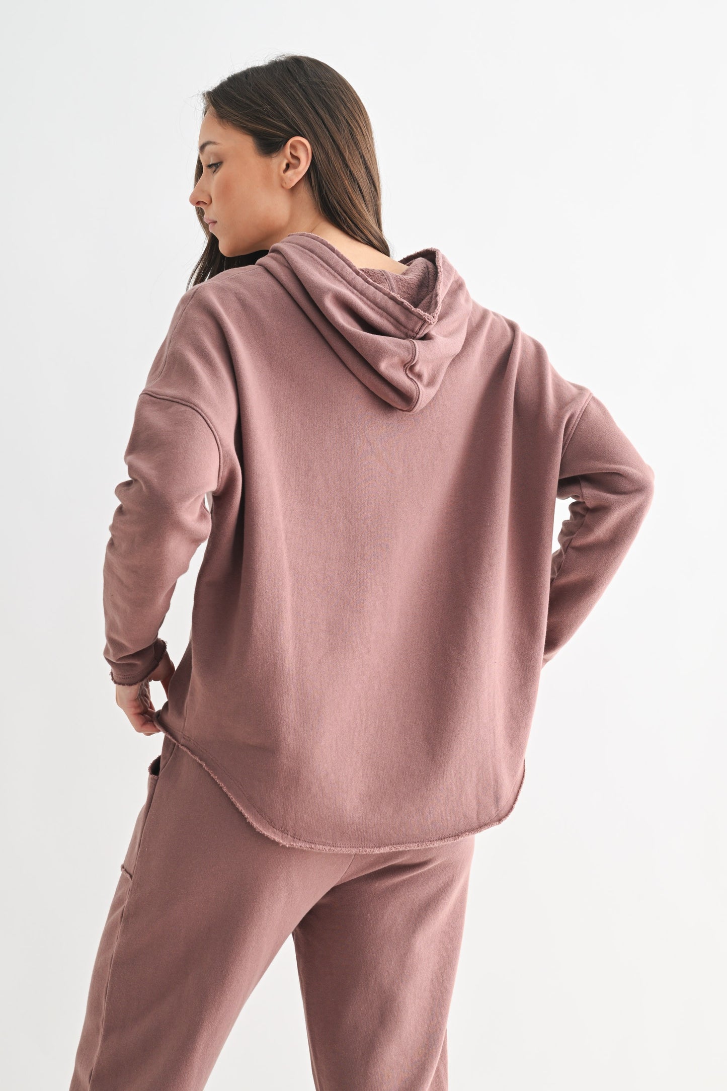 Malibu Everyday Hoodie Rose Taupe