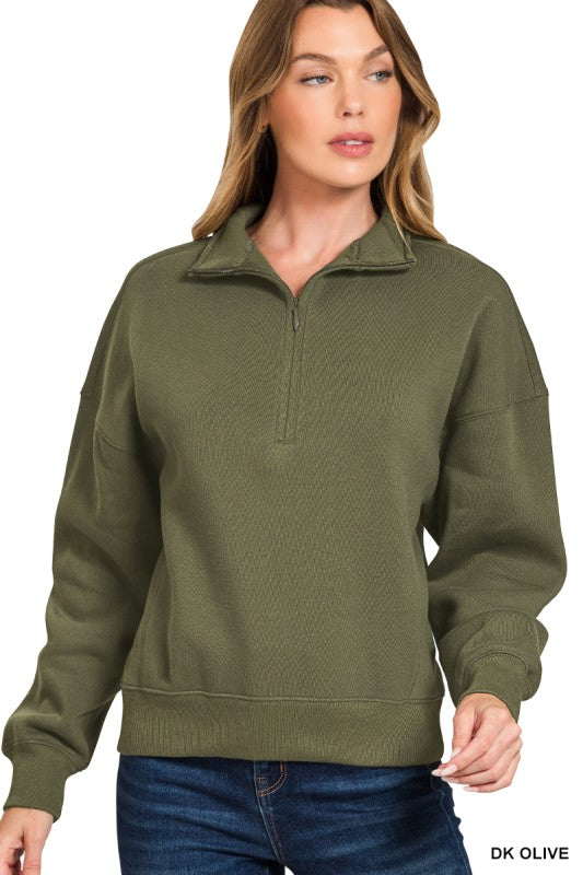 Cozy Half zip pullover