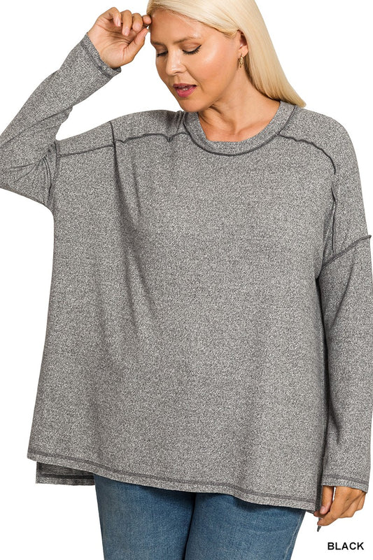 Catch Flights Not Feelings Top Black