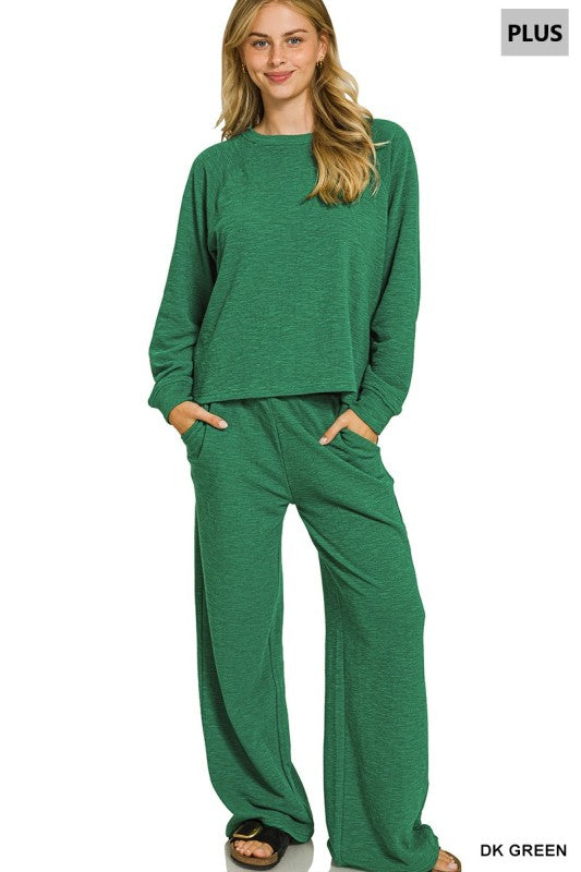 Cozy Day Wide-Leg Lounge Set