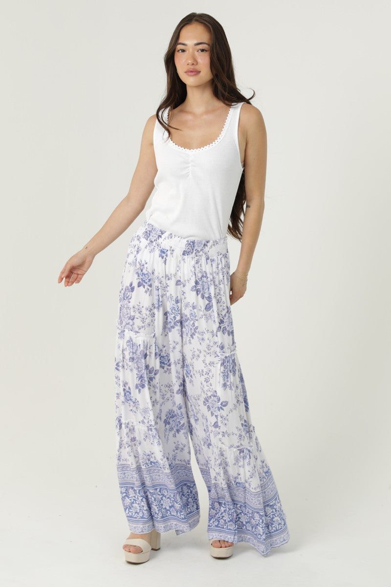 Porcelain Garden Pants