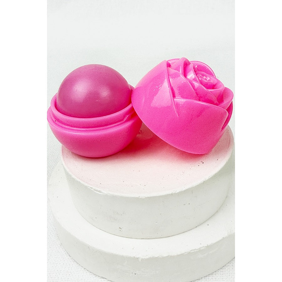 Scented Mix Color Rose Lip Balm Set