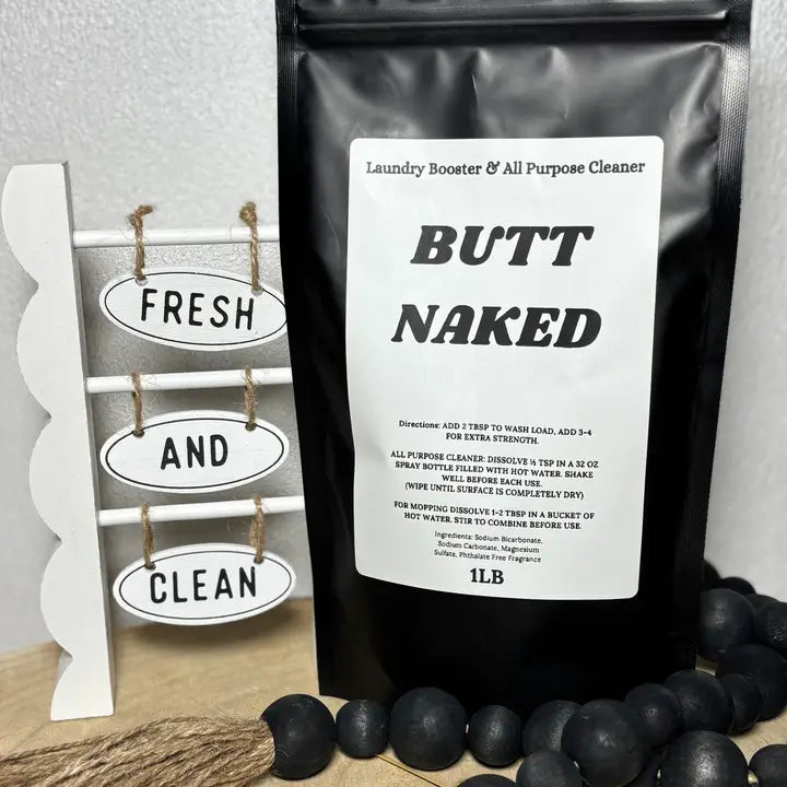 Butt Naked Laundry Boosters & All Purpose Cleaner