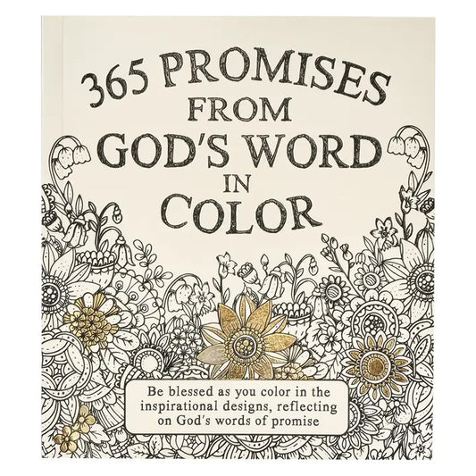 Coloring Devotional 365 Promises God's Word in Color