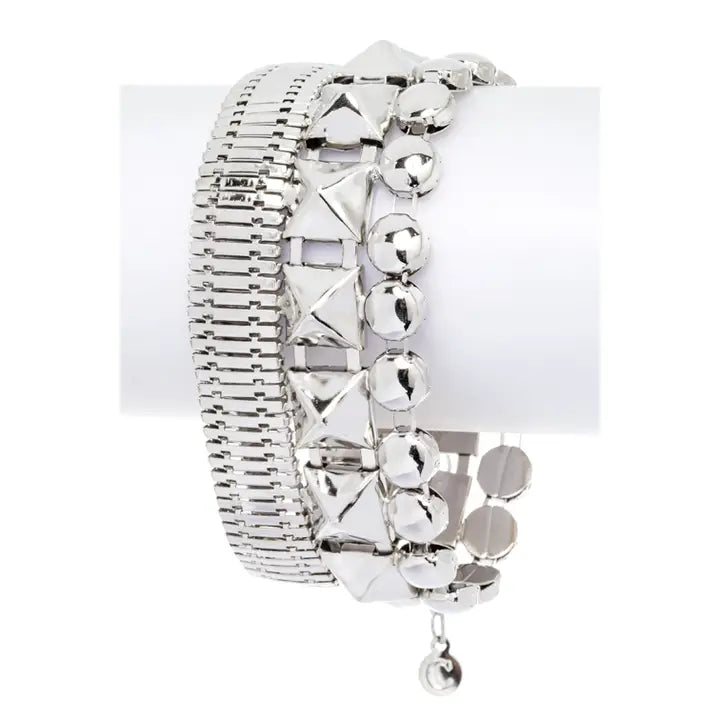 Mix Coil Chain Fashion Bracelet