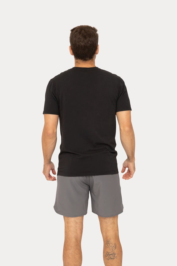 Mens Pima Cotton Blend Short Sleeve Tee