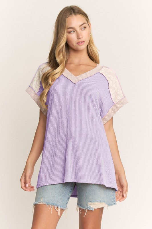 Lavender Lace Dream Top