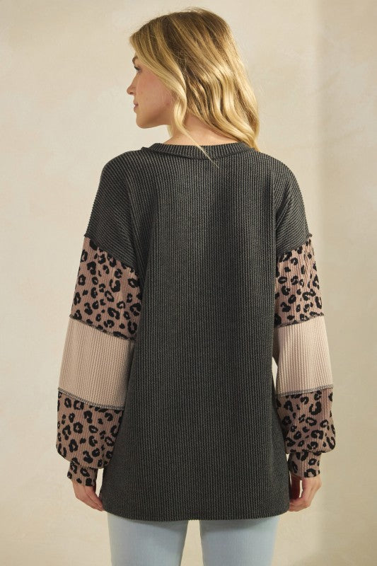 Wanna Be Me Color Block Top