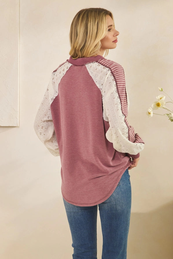 Let's Talk About It Long Sleeve Top