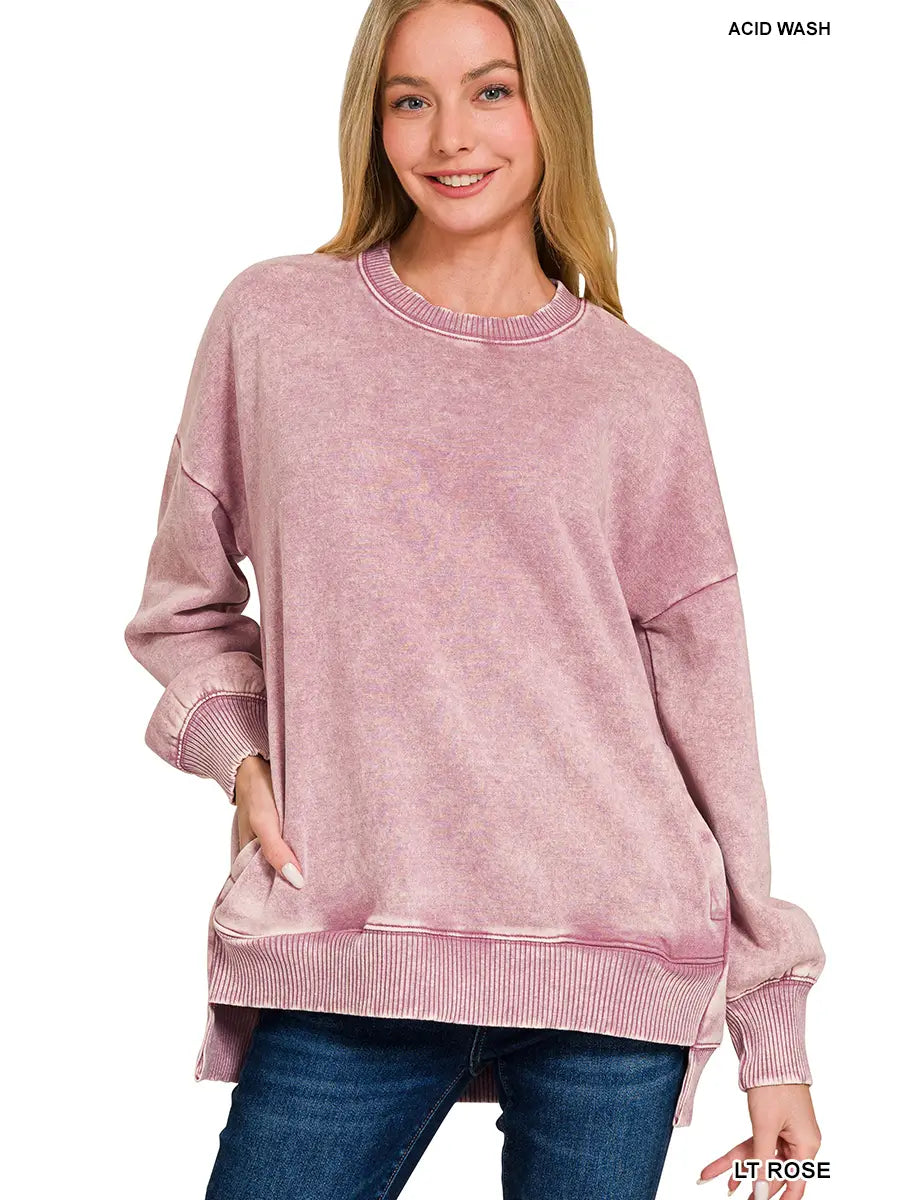 Making It Right Top Light Rose