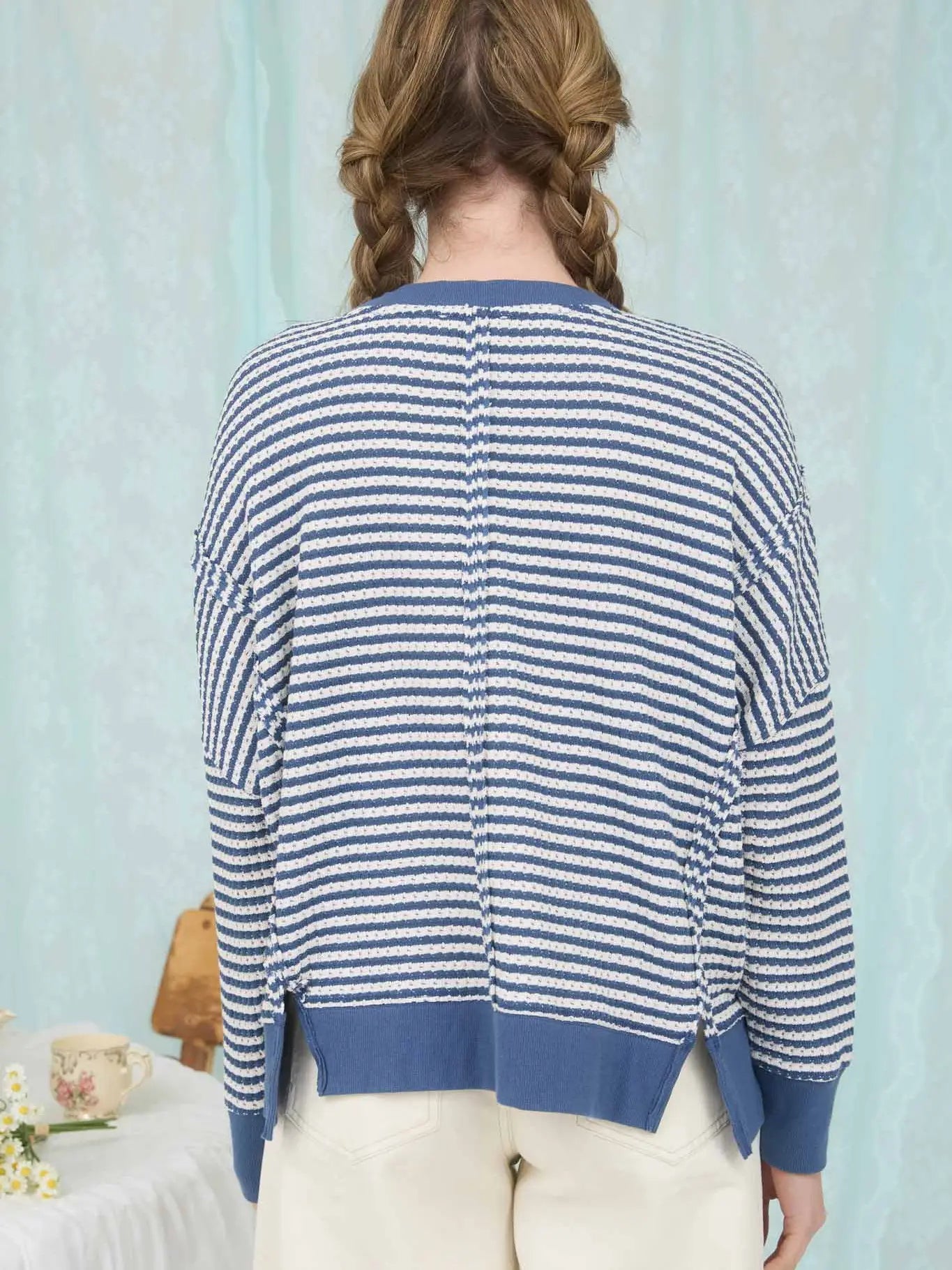 Sailor Stripe Cozy Pullover