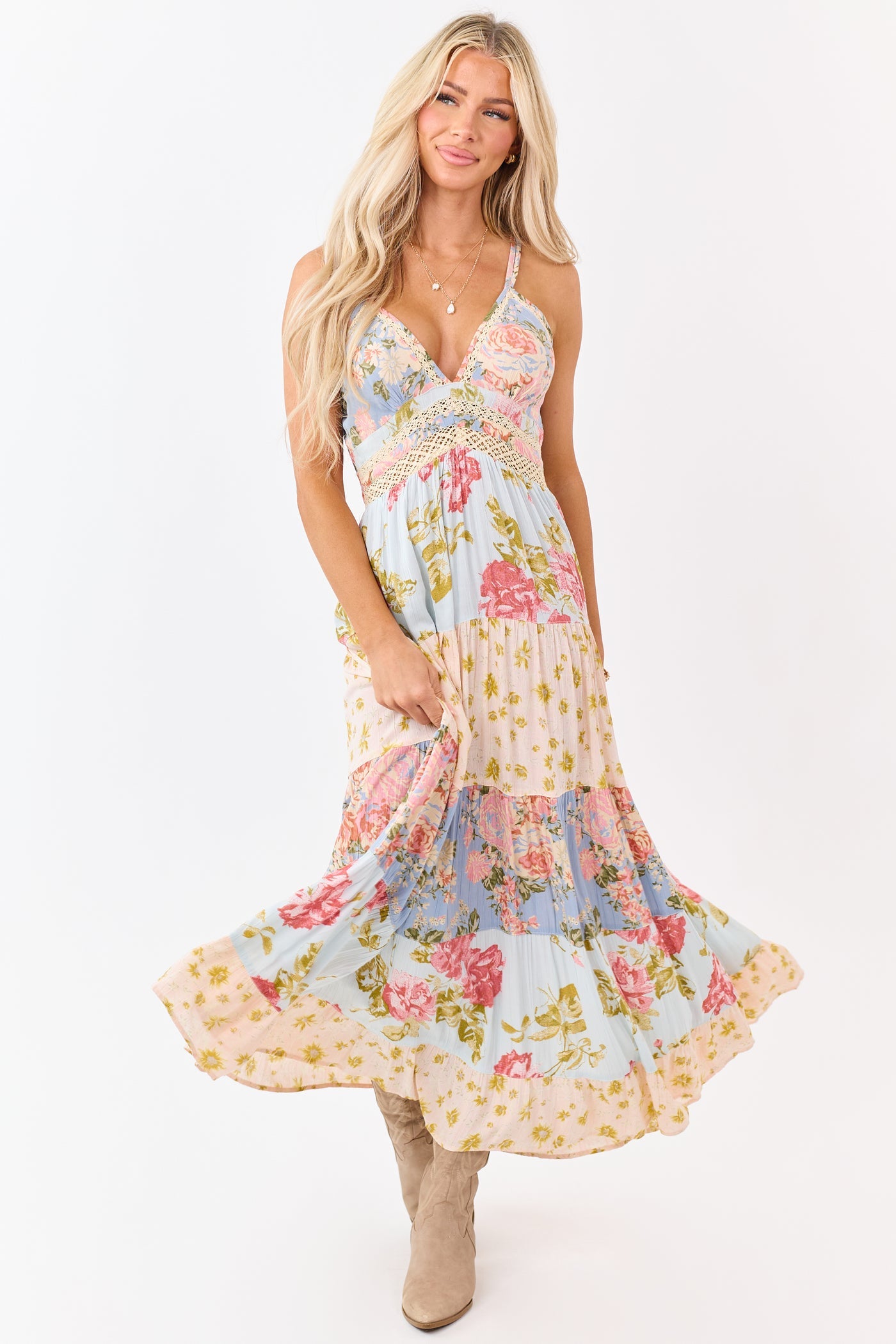 Wildflower Kisses Lace Dress