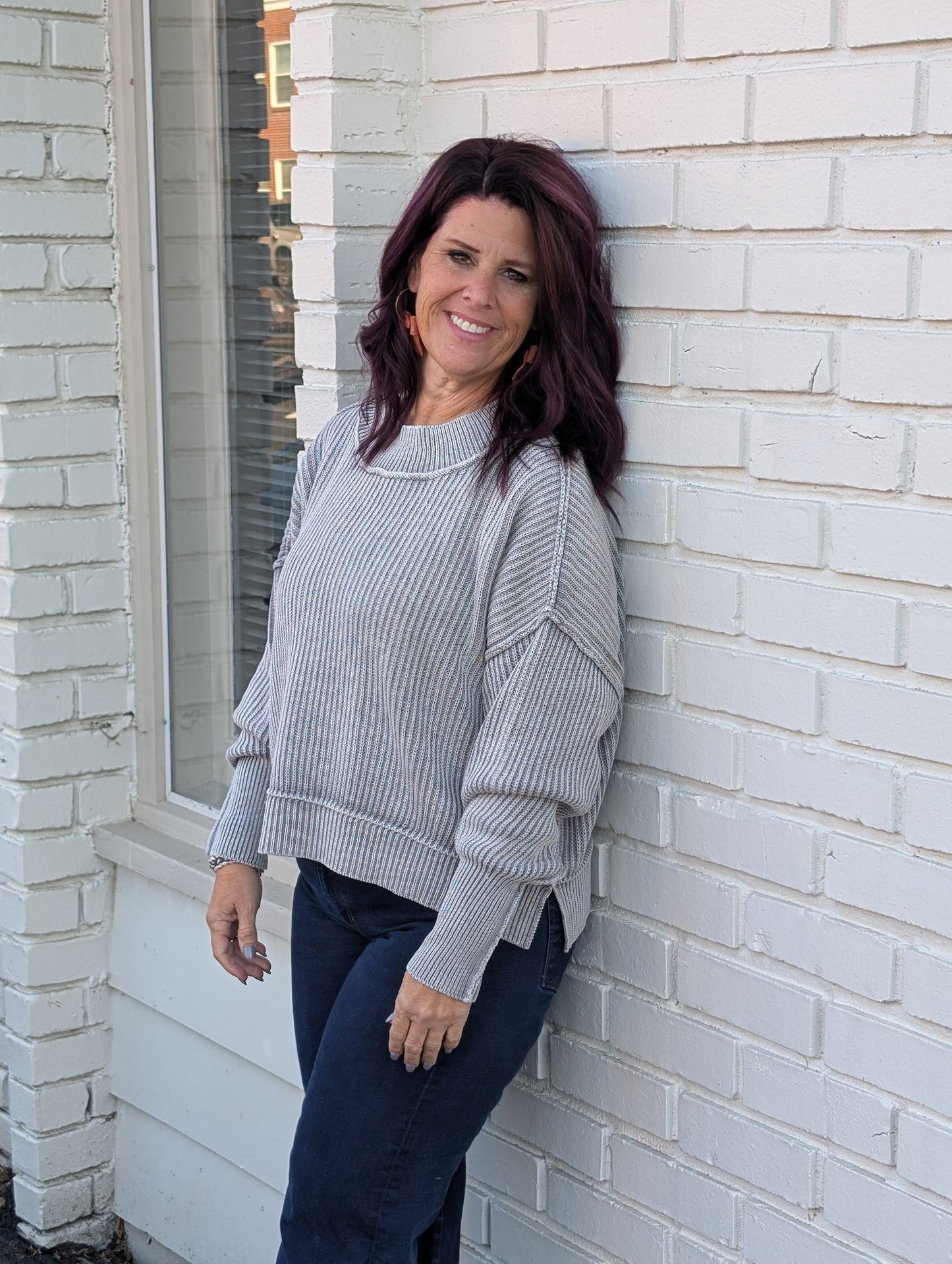 Raw Intentions Sweater Sleet