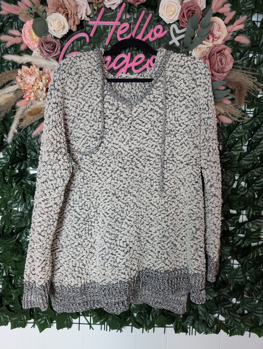 Popcorn sweater hoodie s/m
