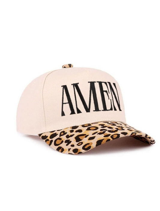 AMEN Leopard Hat