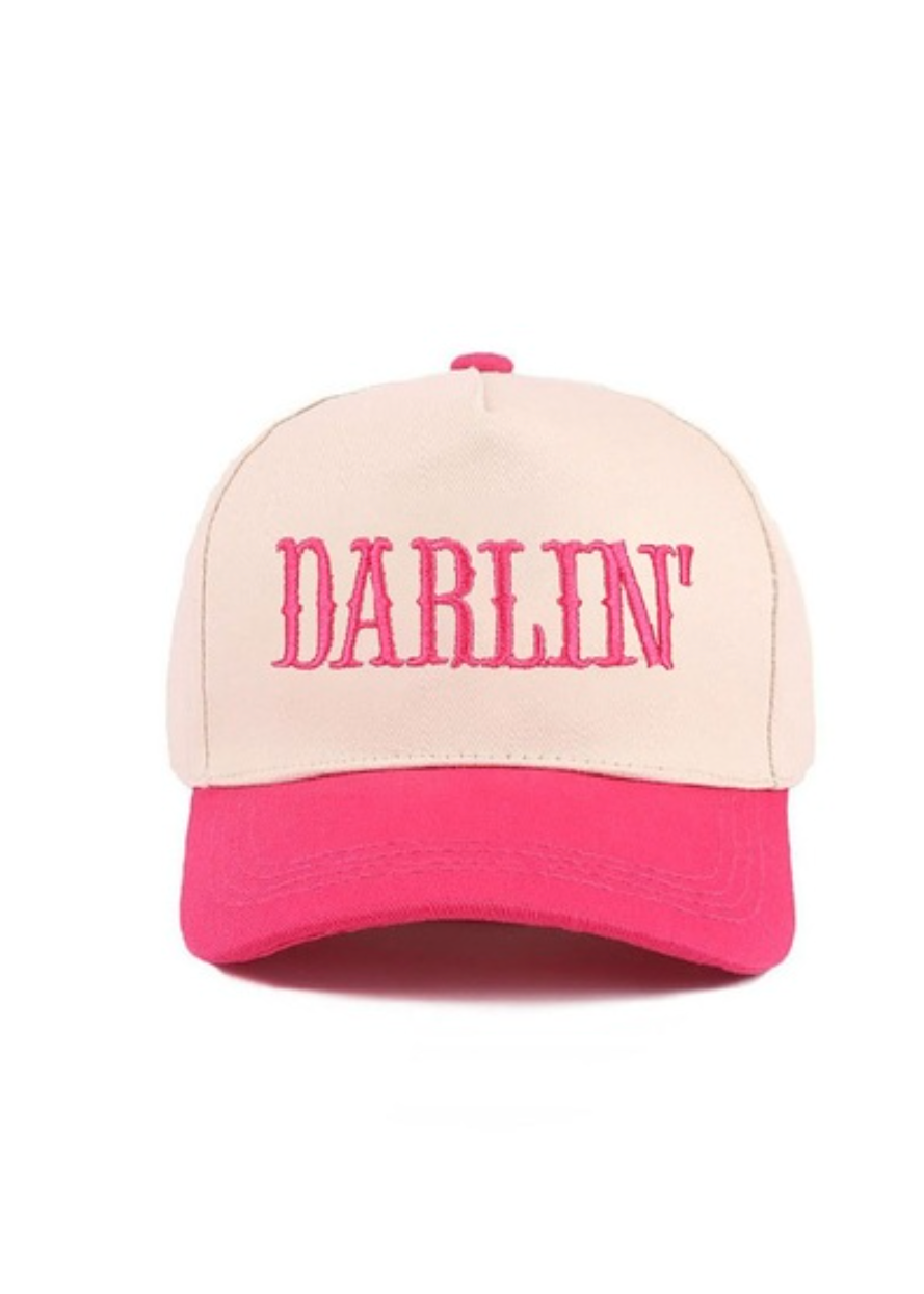 DARLIN' Pink Hat