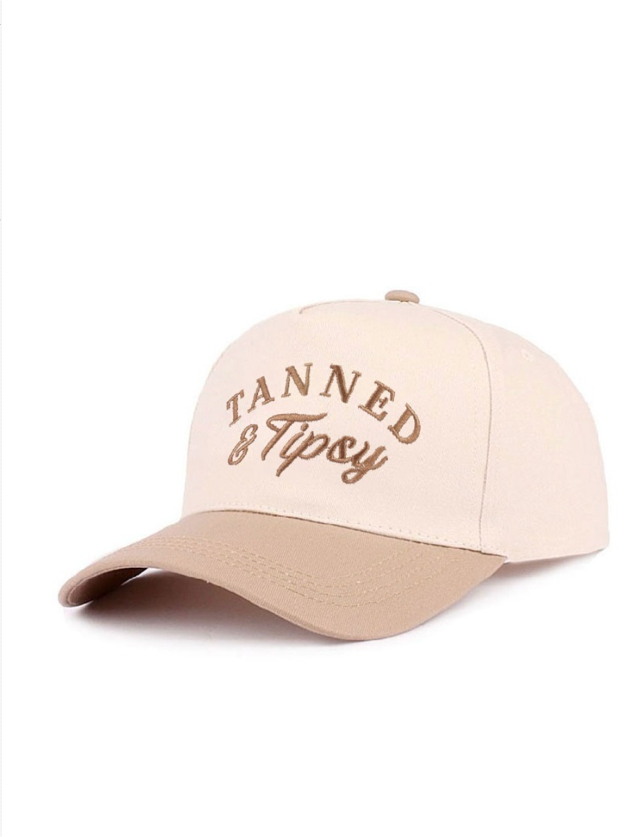 TANNED & TIPSY Mocha Hat