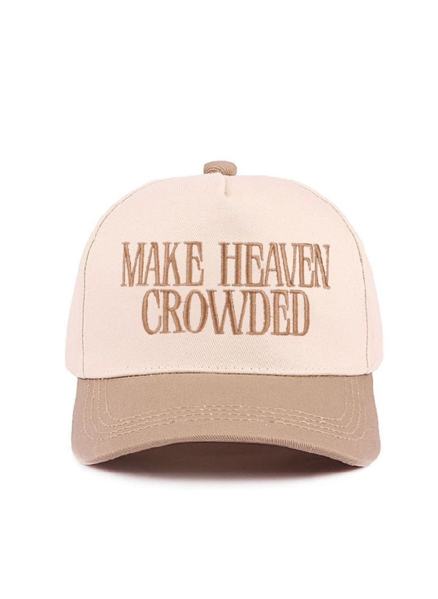 MAKE HEAVEN CROWDED Mocha Hat