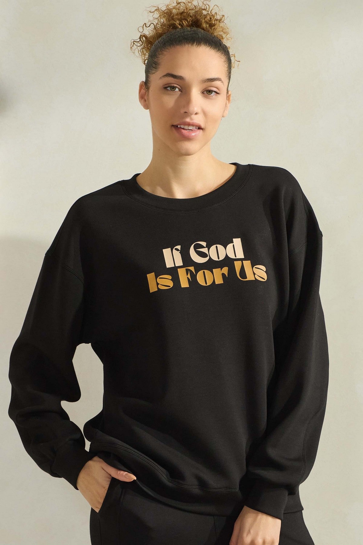 If God Is For Us Scuba Sweatshirt