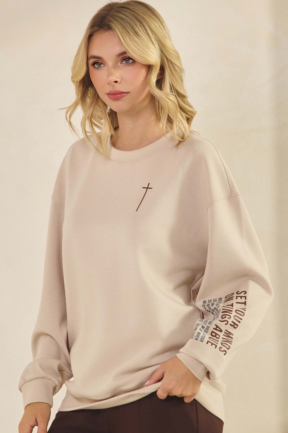 Set Your Minds On Things Above Sweatshirt