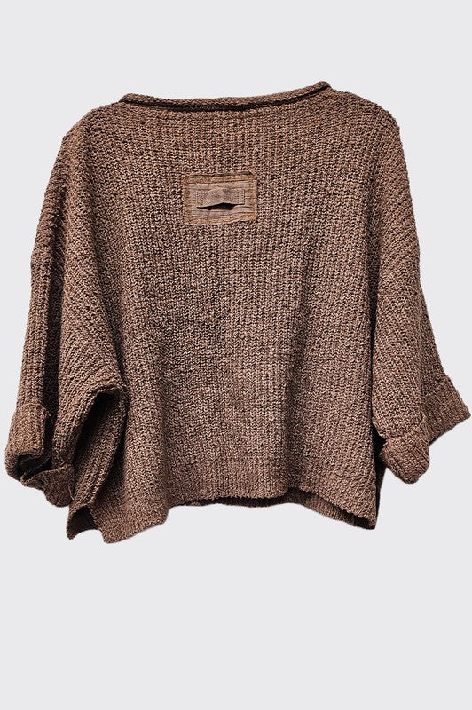 Easy Street Sweater Brown
