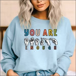 ASL You are enough short sleeve