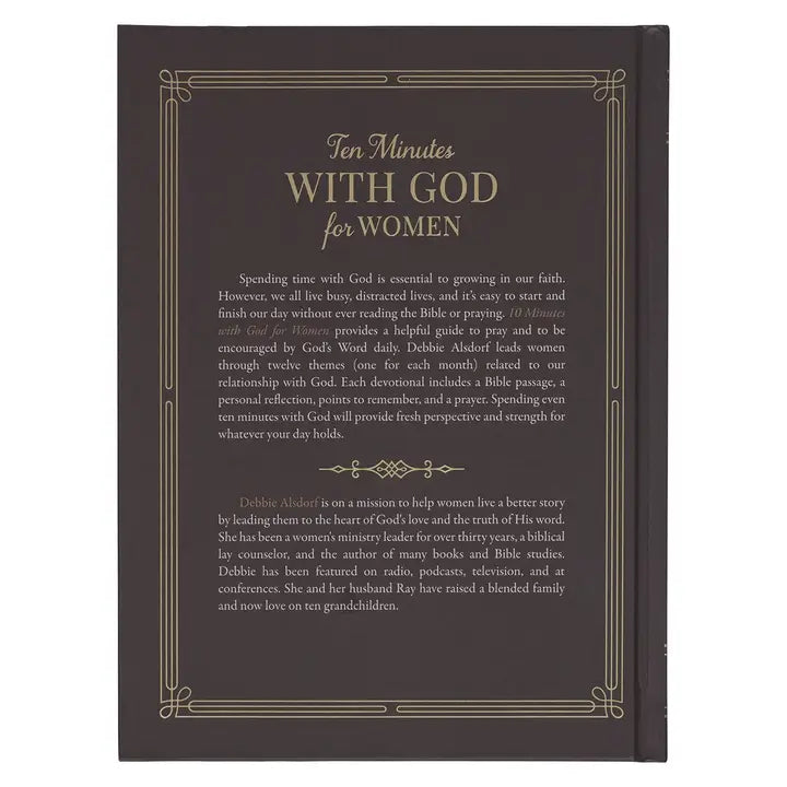 Devotional 10 Minutes with God For Women Hardcover