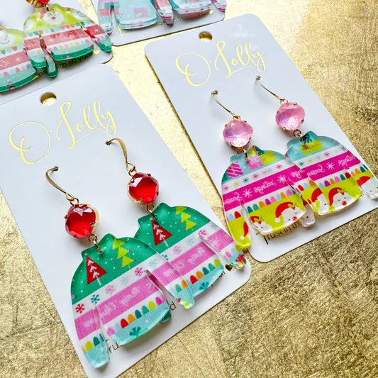 Christmas Sweater Earrings