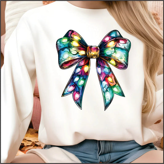 Christmas Light Bow