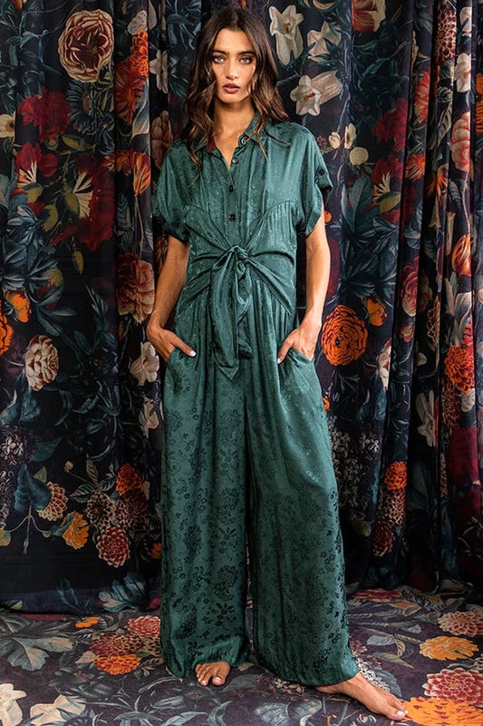 Emerald Hour Romper