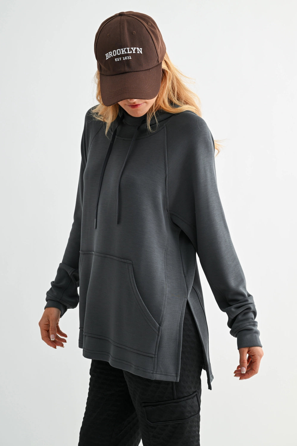 Laguna Dune Hoodie Dark Grey
