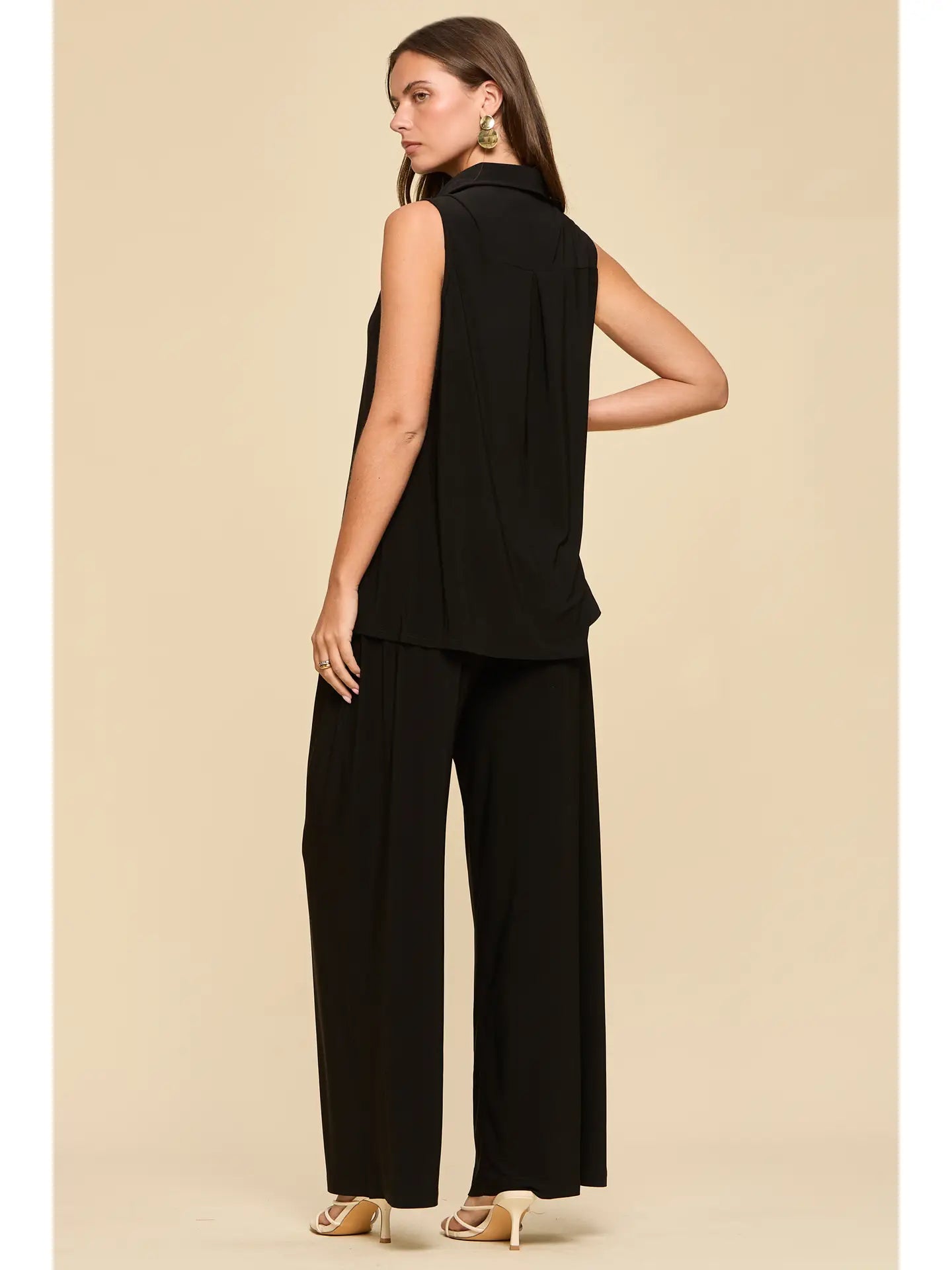 Relaxed Resort Wear Set Black