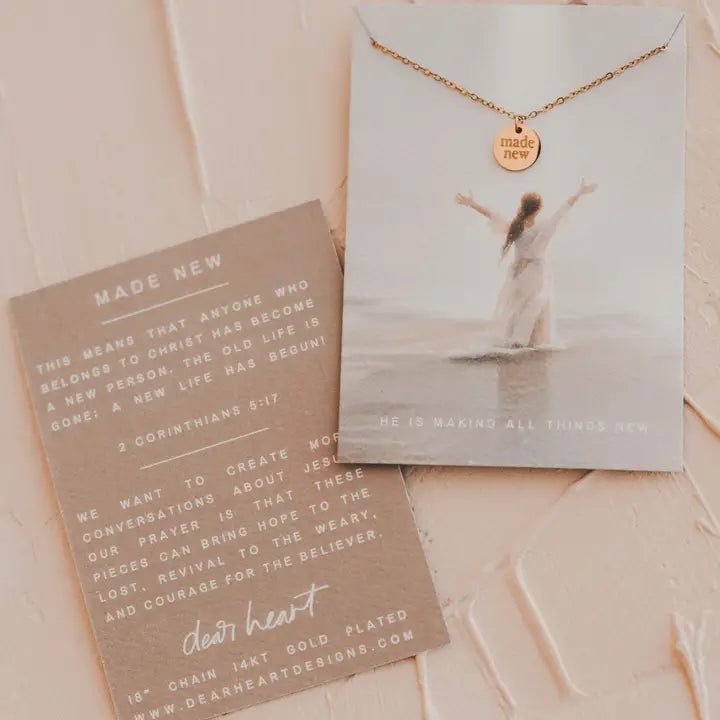 Made New Disc Necklace | Christian Jewelry