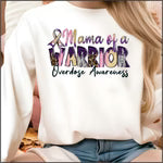 Mama of a Warrior Overdose Awareness short sleeve