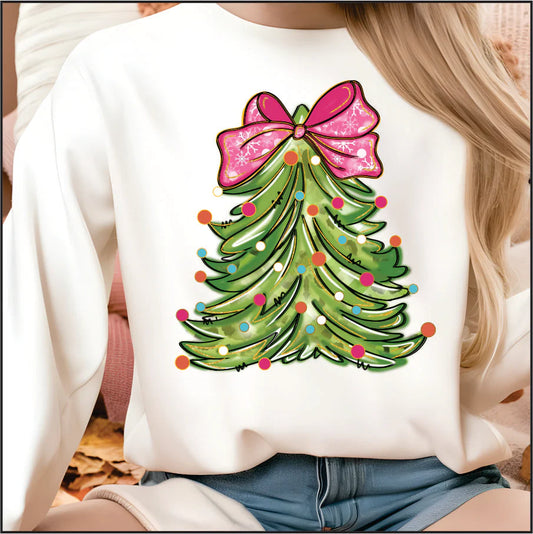 Pretty Tree With Pink Bow