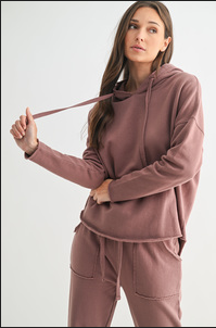 Malibu Everyday Hoodie Rose Taupe